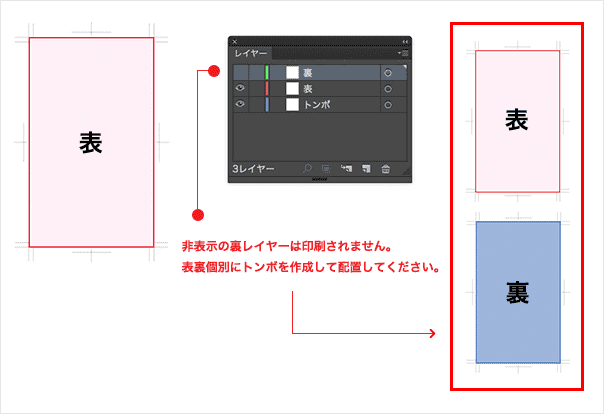 不可視レイヤーを削除